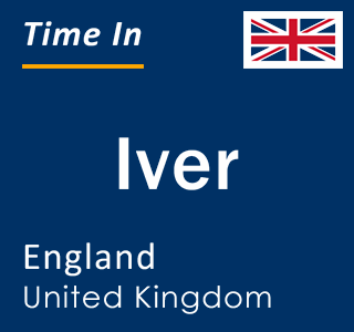 Current local time in Iver, England, United Kingdom