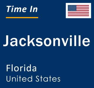 Current local time in Jacksonville, Florida, United States