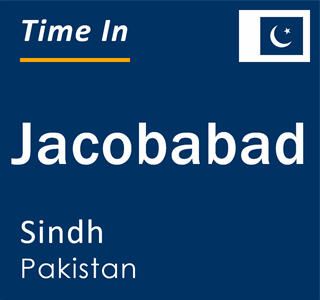 Current local time in Jacobabad, Sindh, Pakistan