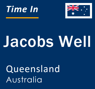 Current local time in Jacobs Well, Queensland, Australia