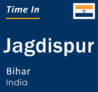 Current local time in Jagdispur, Bihar, India