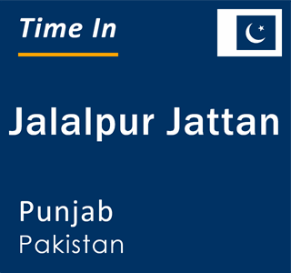 Current local time in Jalalpur Jattan, Punjab, Pakistan