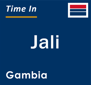 Current local time in Jali, Gambia