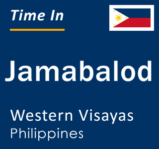 Current local time in Jamabalod, Western Visayas, Philippines