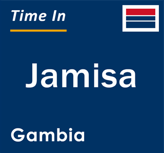 Current local time in Jamisa, Gambia
