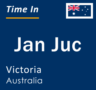 Current local time in Jan Juc, Victoria, Australia