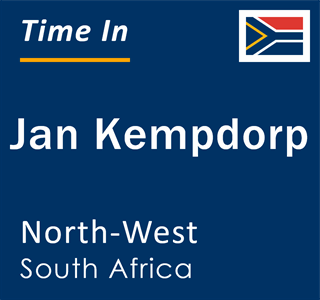 Current local time in Jan Kempdorp, North-West, South Africa