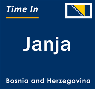 Current local time in Janja, Bosnia and Herzegovina