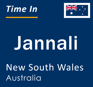Current local time in Jannali, New South Wales, Australia