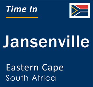 Current local time in Jansenville, Eastern Cape, South Africa
