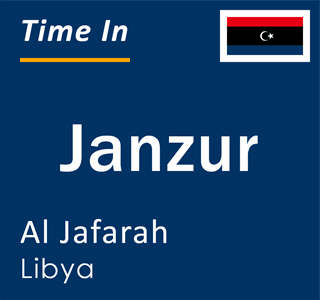 Current local time in Janzur, Al Jafarah, Libya