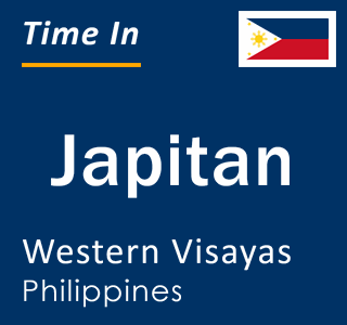 Current local time in Japitan, Western Visayas, Philippines