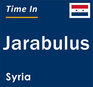 Current local time in Jarabulus, Syria