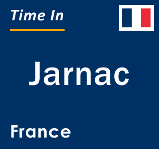 Current local time in Jarnac, France