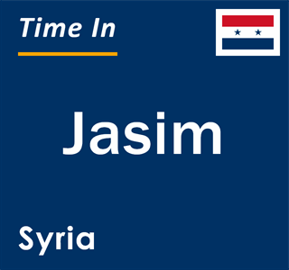 Current local time in Jasim, Syria