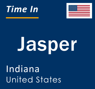Current local time in Jasper, Indiana, United States