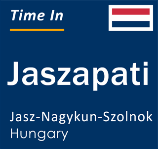 Current local time in Jaszapati, Jasz-Nagykun-Szolnok, Hungary