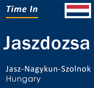 Current local time in Jaszdozsa, Jasz-Nagykun-Szolnok, Hungary