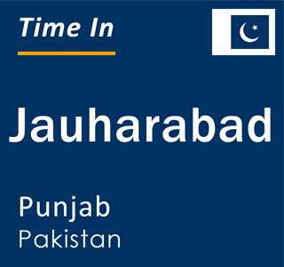 Current local time in Jauharabad, Punjab, Pakistan