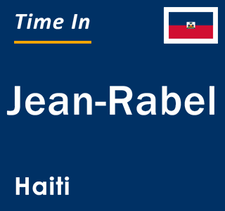 Current local time in Jean-Rabel, Haiti