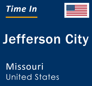 Current local time in Jefferson City, Missouri, United States