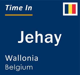 Current local time in Jehay, Wallonia, Belgium