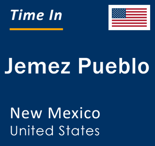 Current local time in Jemez Pueblo, New Mexico, United States