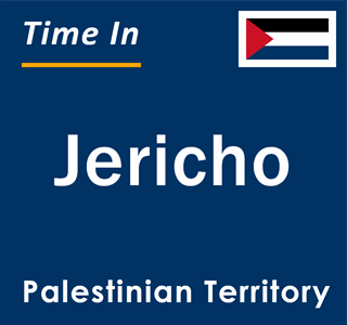 Current local time in Jericho, Palestinian Territory