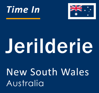 Current local time in Jerilderie, New South Wales, Australia