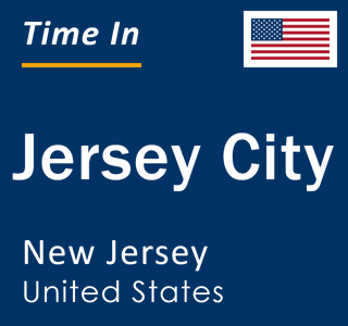 Current time in Jersey City, New Jersey, United States