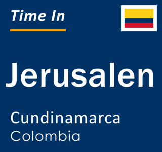 Current local time in Jerusalen, Cundinamarca, Colombia