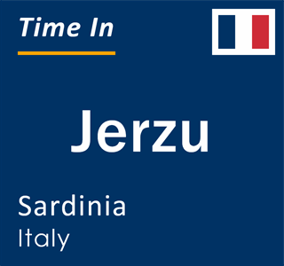 Current local time in Jerzu, Sardinia, Italy