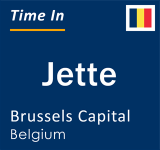 Current local time in Jette, Brussels Capital, Belgium