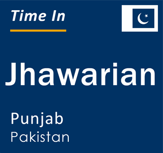 Current local time in Jhawarian, Punjab, Pakistan