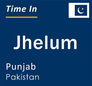 Current local time in Jhelum, Punjab, Pakistan