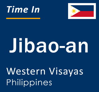 Current local time in Jibao-an, Western Visayas, Philippines