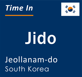 Current local time in Jido, Jeollanam-do, South Korea