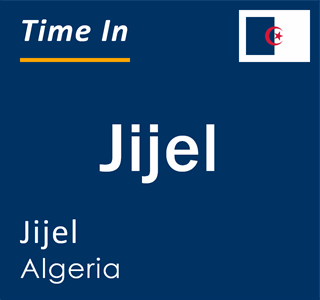 Current time in Jijel, Jijel, Algeria