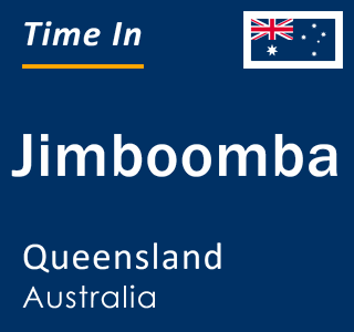 Current local time in Jimboomba, Queensland, Australia