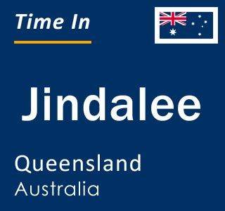 Current local time in Jindalee, Queensland, Australia