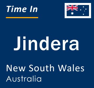 Current local time in Jindera, New South Wales, Australia