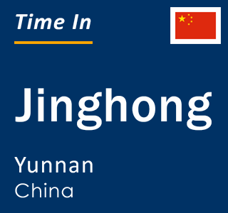 Current local time in Jinghong, Yunnan, China