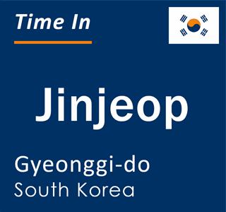 Current local time in Jinjeop, Gyeonggi-do, South Korea