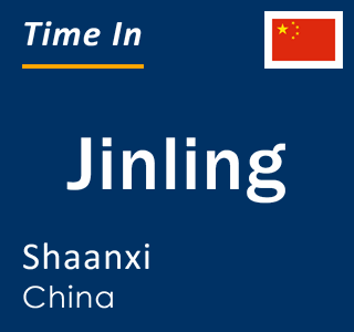 Current local time in Jinling, Shaanxi, China