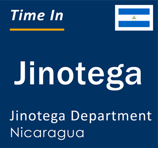 Current local time in Jinotega, Jinotega Department, Nicaragua