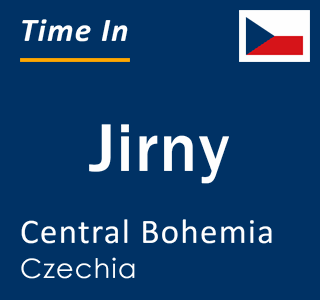 Current local time in Jirny, Central Bohemia, Czechia