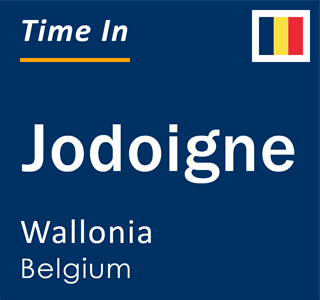 Current local time in Jodoigne, Wallonia, Belgium