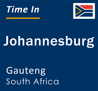 Current local time in Johannesburg, Gauteng, South Africa