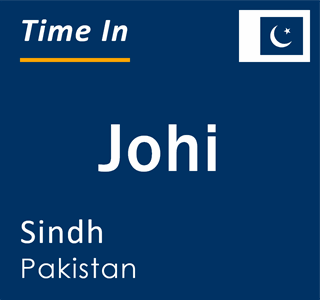 Current local time in Johi, Sindh, Pakistan