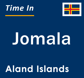 Current local time in Jomala, Aland Islands